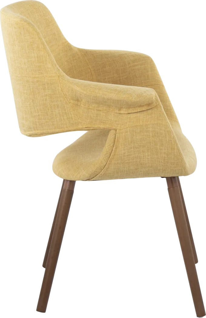 Lafanette IV Yellow Arm Chair, Set of 2 - Thumbnail - Image 5