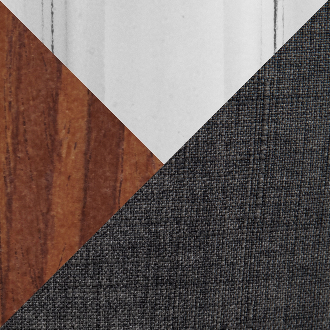 Lafanette V Charcoal Swivel Counter Height Stool, Set of 2 - Thumbnail - Image 9