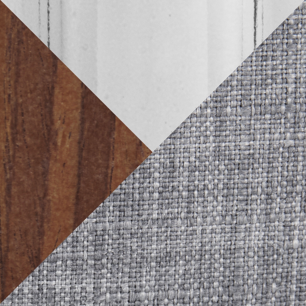 Lafanette V Gray Swivel Counter Height Stool, Set of 2 - Thumbnail - Image 9