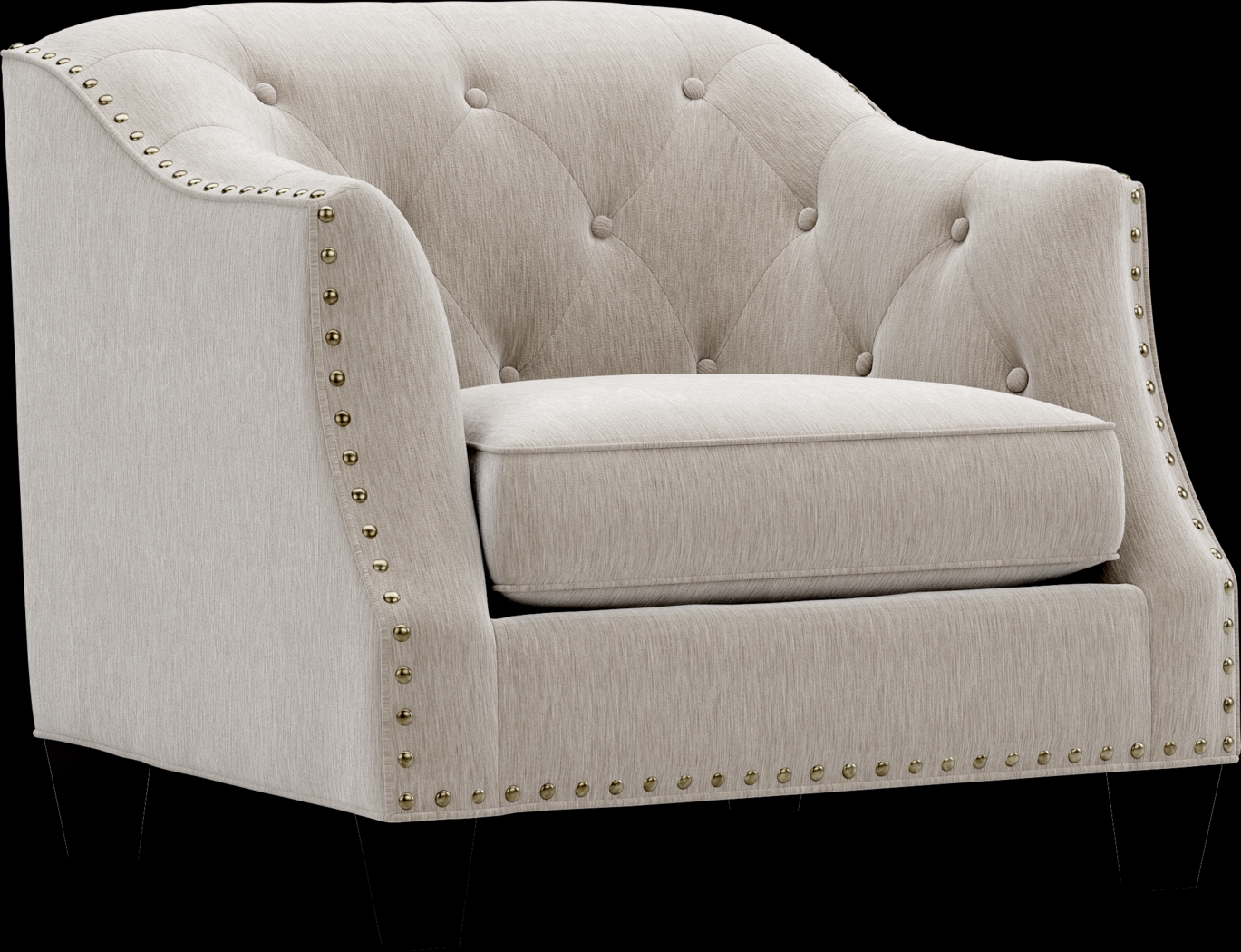 Shelton Platinum Accent Chair - Thumbnail - Image 1