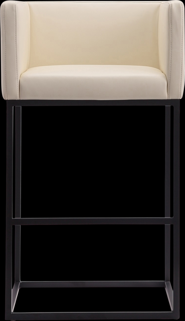 Lafbery Beige Barstool - Thumbnail - Image 2