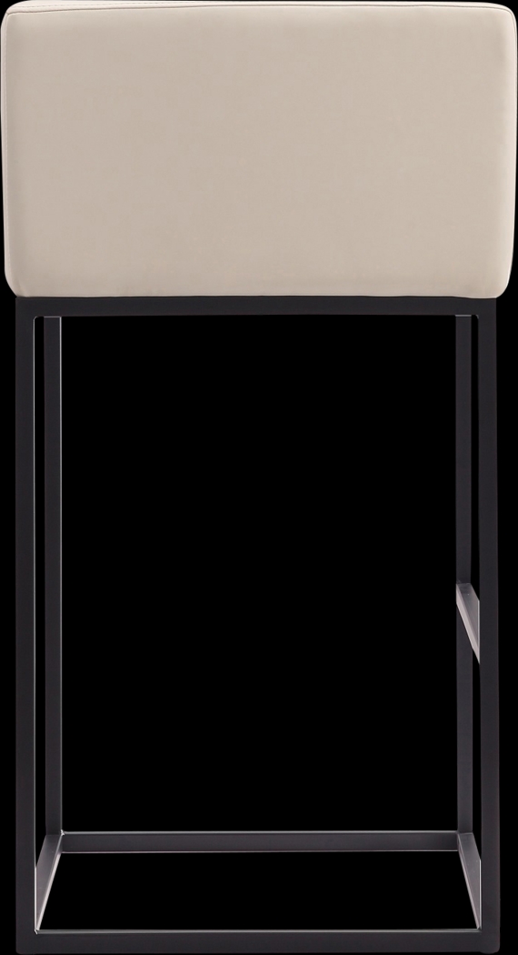 Lafbery Beige Barstool - Thumbnail - Image 4