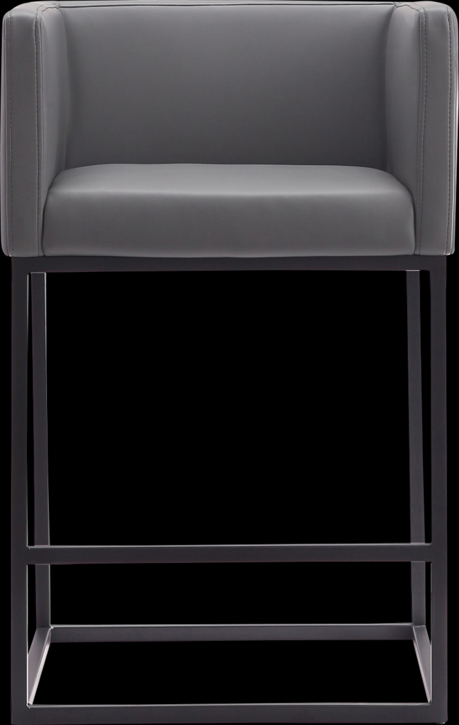 Lafbery Gray Counter Height Stool - Thumbnail - Image 2