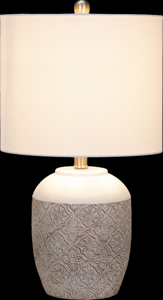 Lafferty Island Beige Lamp - Thumbnail - Image 3