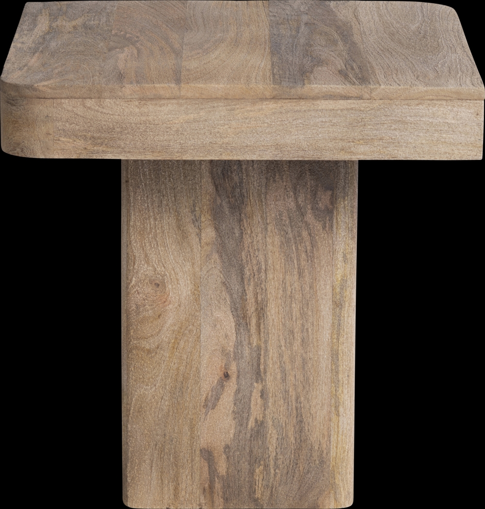 Lafinca Light Brown End Table - Thumbnail - Image 2