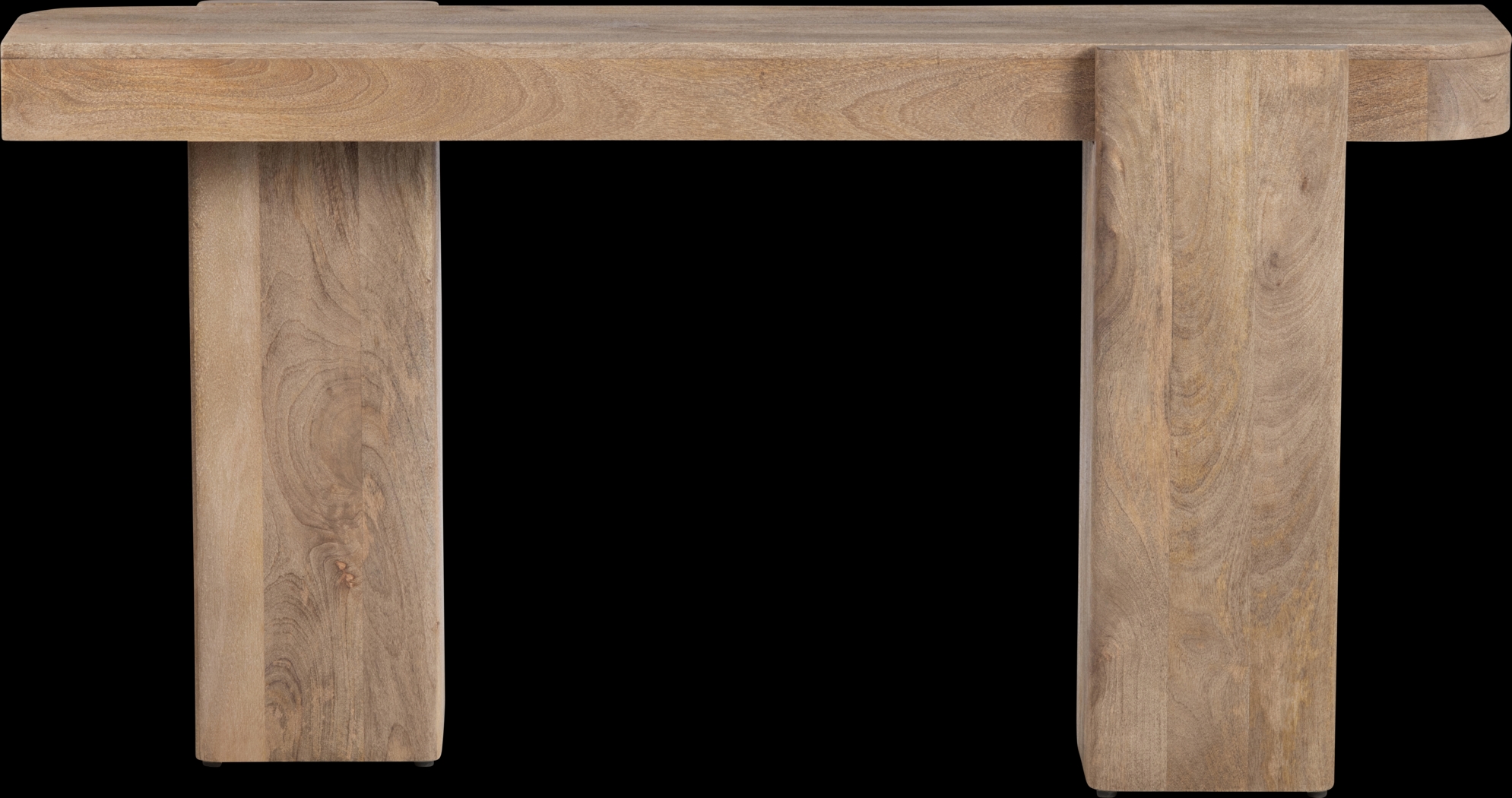 Lafinca Light Brown Sofa Table - Thumbnail - Image 2