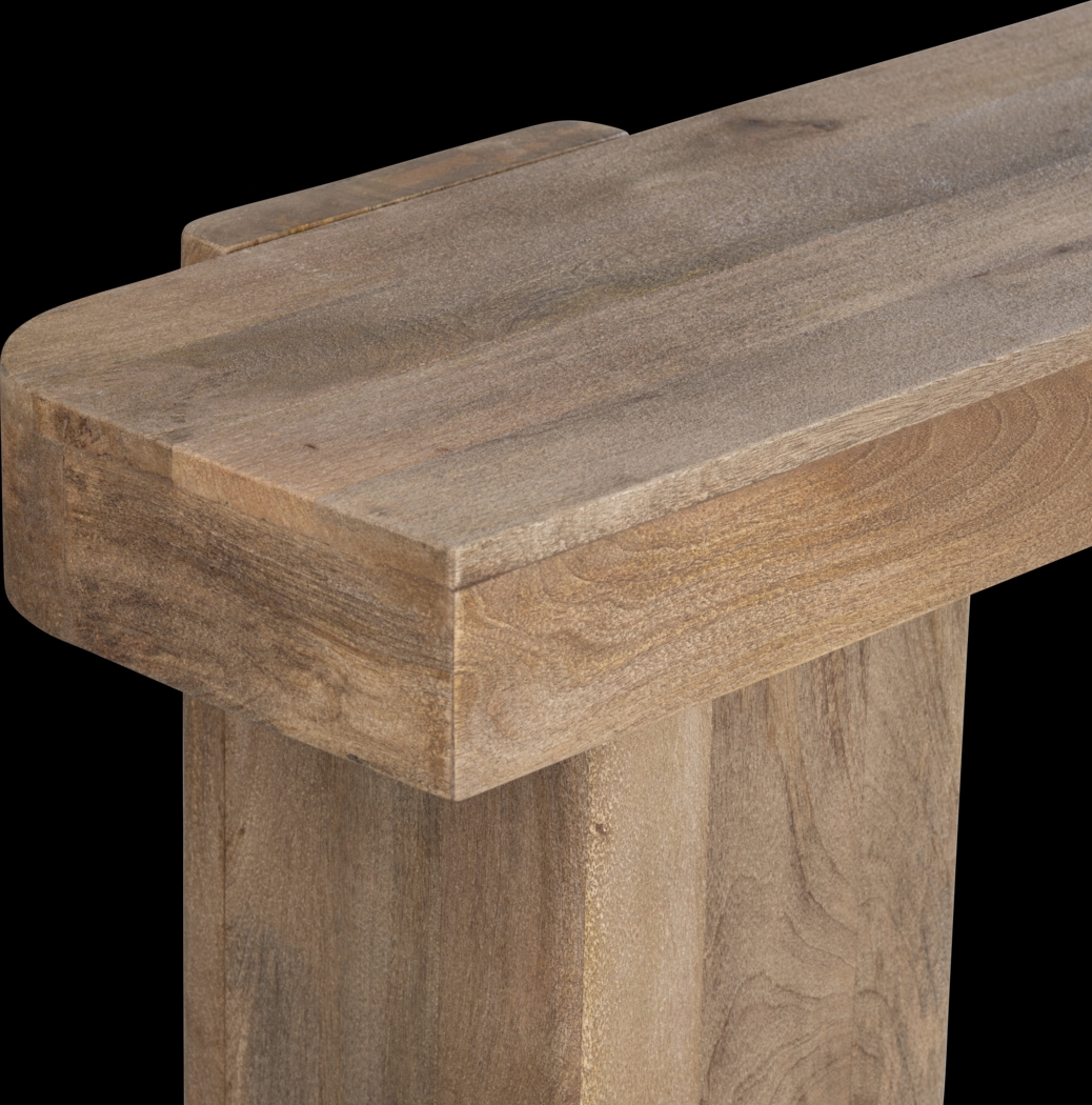 Lafinca Light Brown Sofa Table - Thumbnail - Image 4