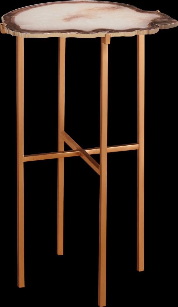 Laflin White Large Accent Table - Thumbnail - Image 1