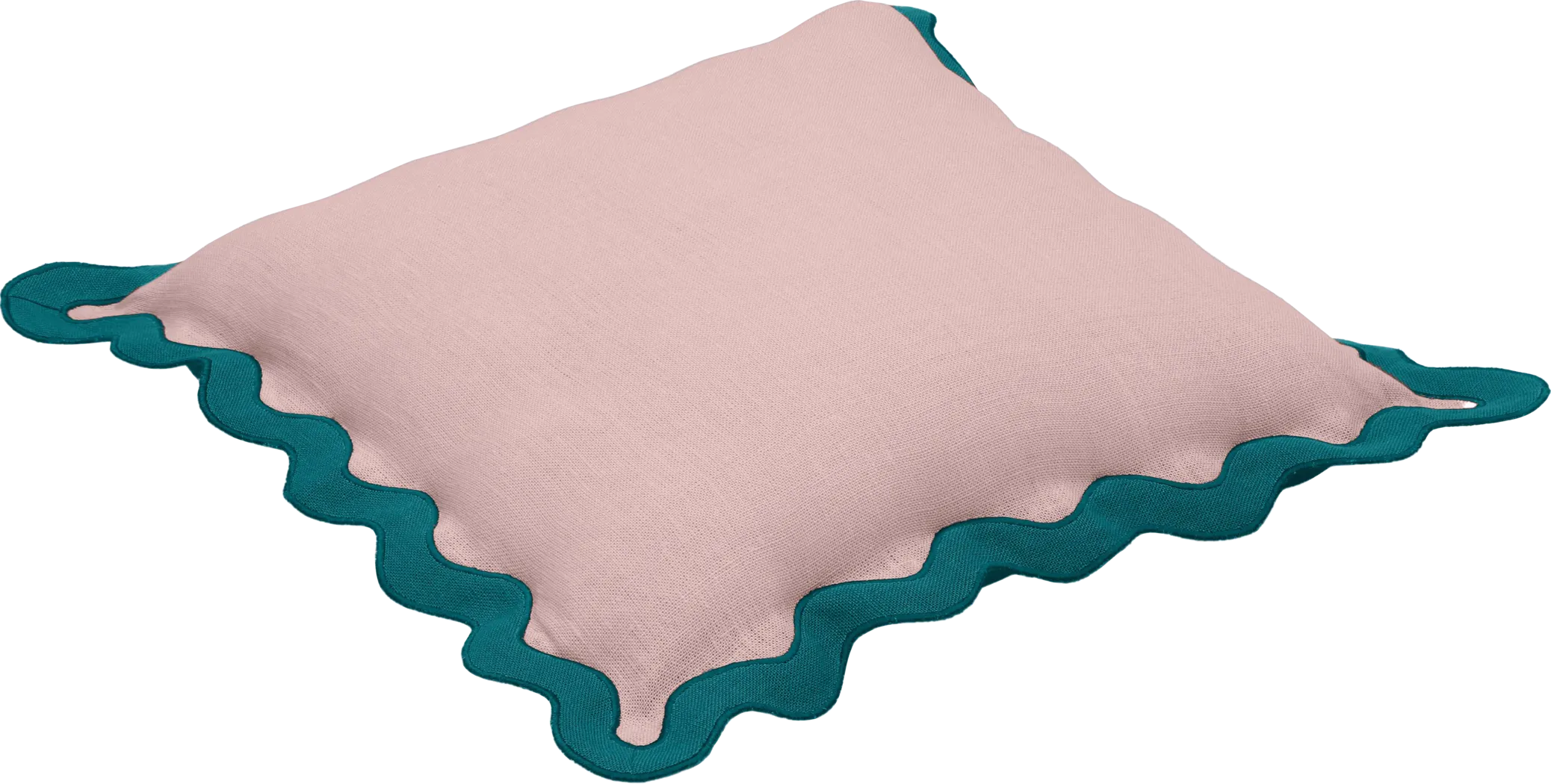 Lafora Blue and Pink Accent Pillow - Thumbnail - Image 2