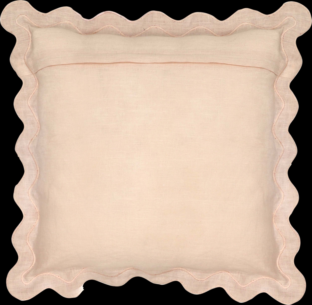 Lafora Cream and Rust Accent Pillow - Thumbnail - Image 3