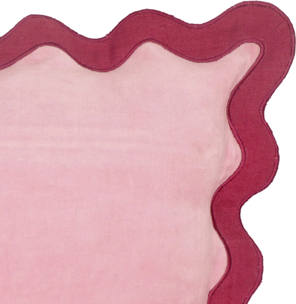 Lafora Magenta and Pink Accent Pillow - Thumbnail - Image 4