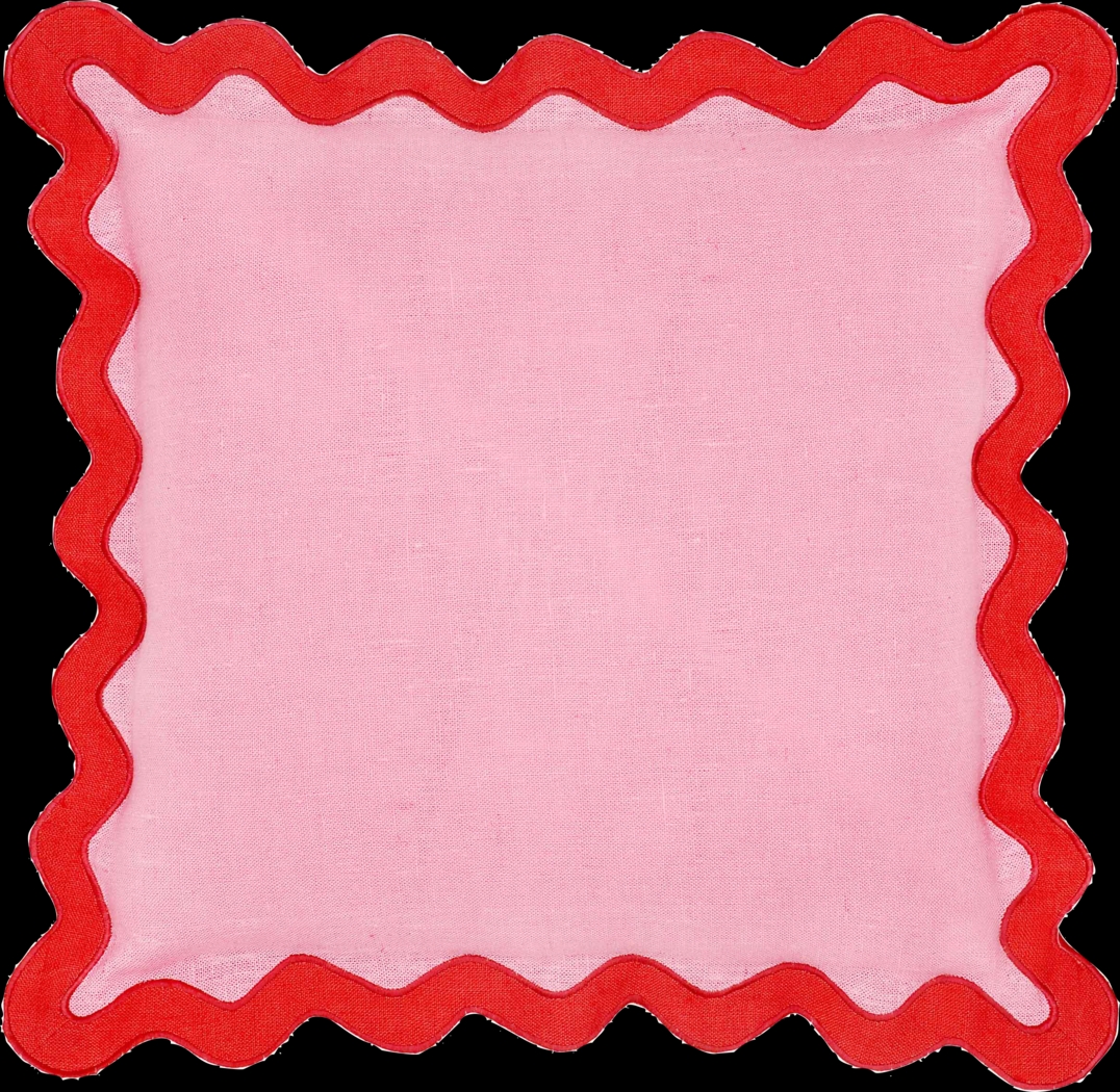 Lafora Rust and Pink Accent Pillow - Thumbnail - Image 1