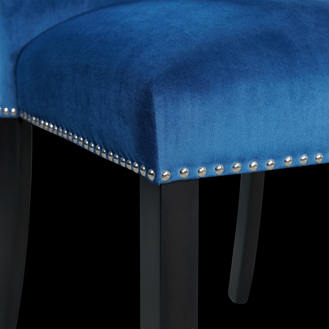 Lafortune Blue Side Chair Set - Thumbnail - Image 4