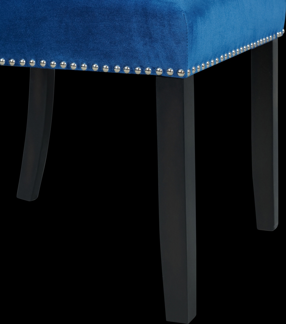 Lafortune Blue Side Chair Set - Thumbnail - Image 5