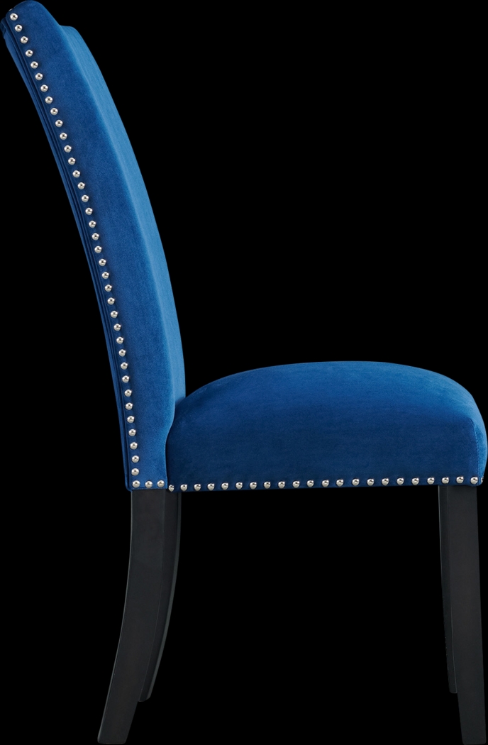 Lafortune Blue Side Chair Set - Thumbnail - Image 8