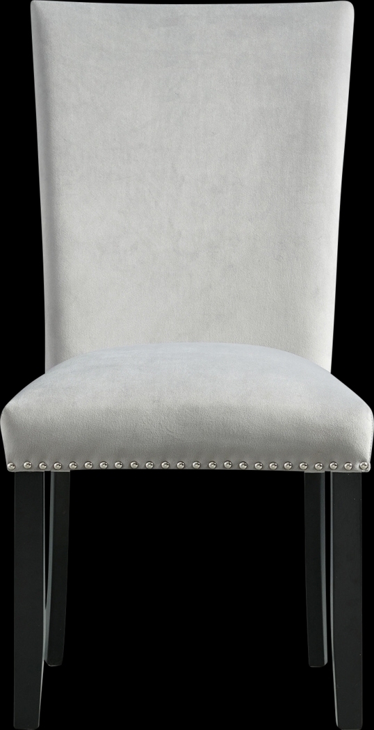 Lafortune Gray Side Chair Set - Thumbnail - Image 4