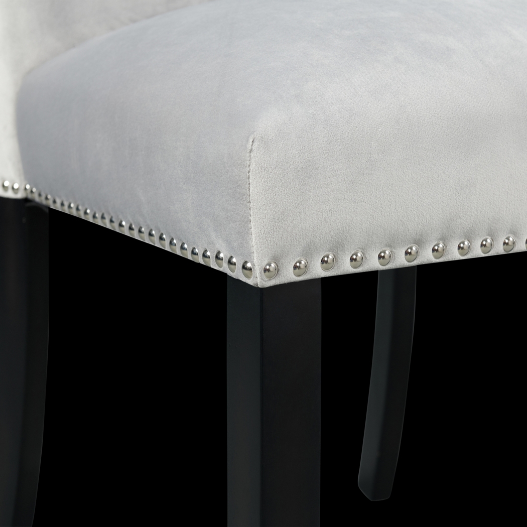 Lafortune Gray Side Chair Set - Thumbnail - Image 8