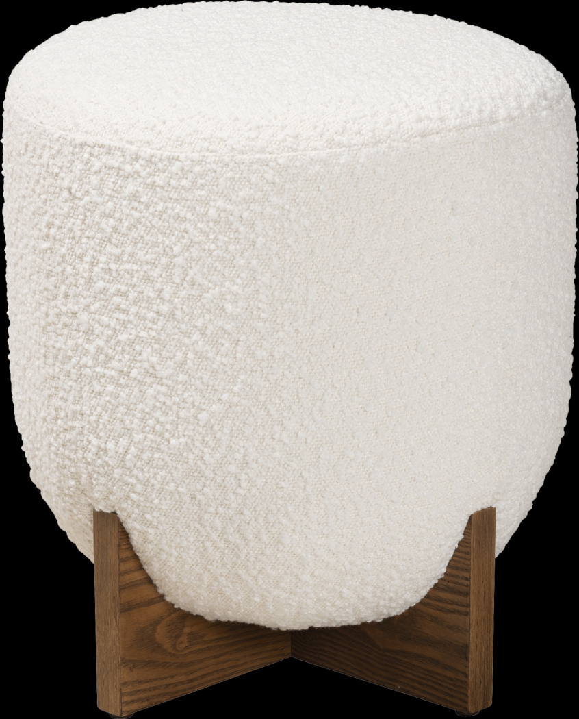 Lafoye Cream Ottoman - Thumbnail - Image 4