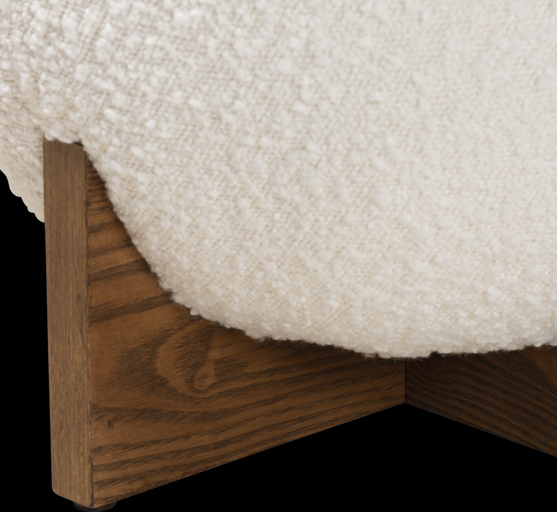 Lafoye Cream Ottoman - Thumbnail - Image 6