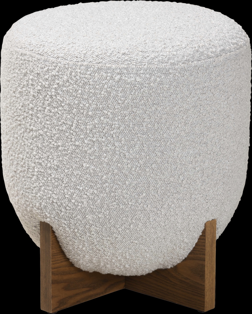 Lafoye Light Gray Ottoman - Thumbnail - Image 4