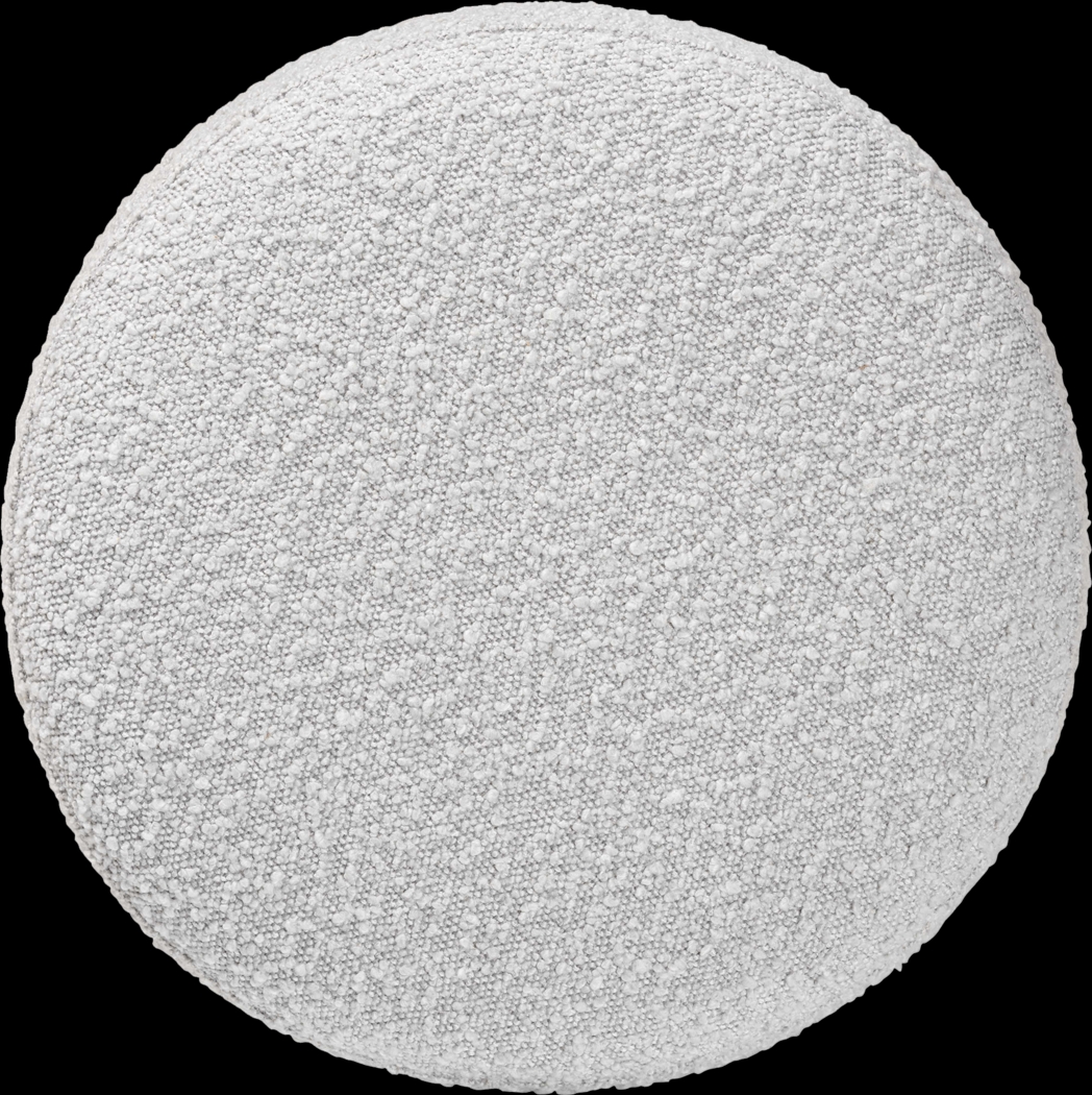 Lafoye Light Gray Ottoman - Thumbnail - Image 5