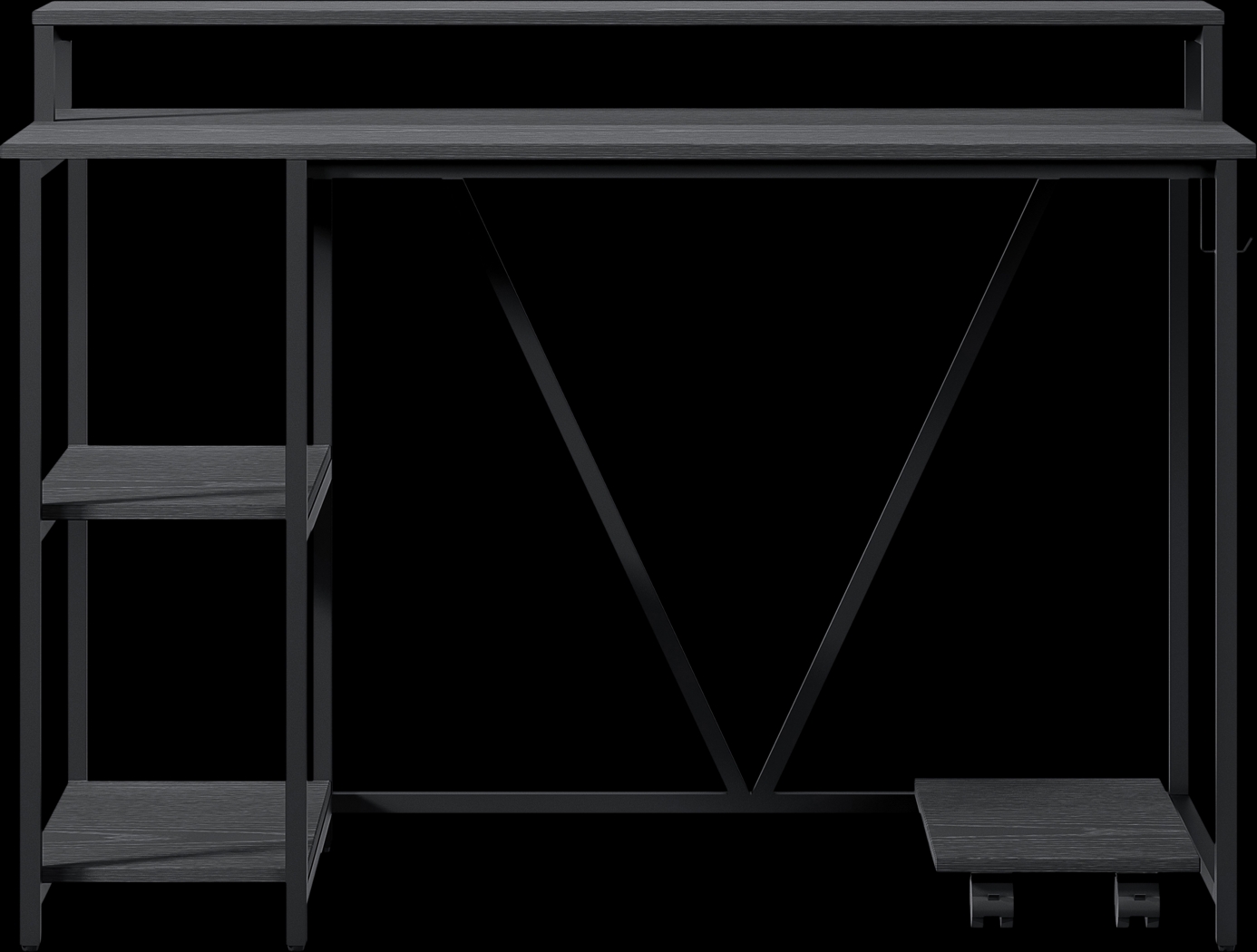 Lagadi Black Writing Desk - Thumbnail - Image 5