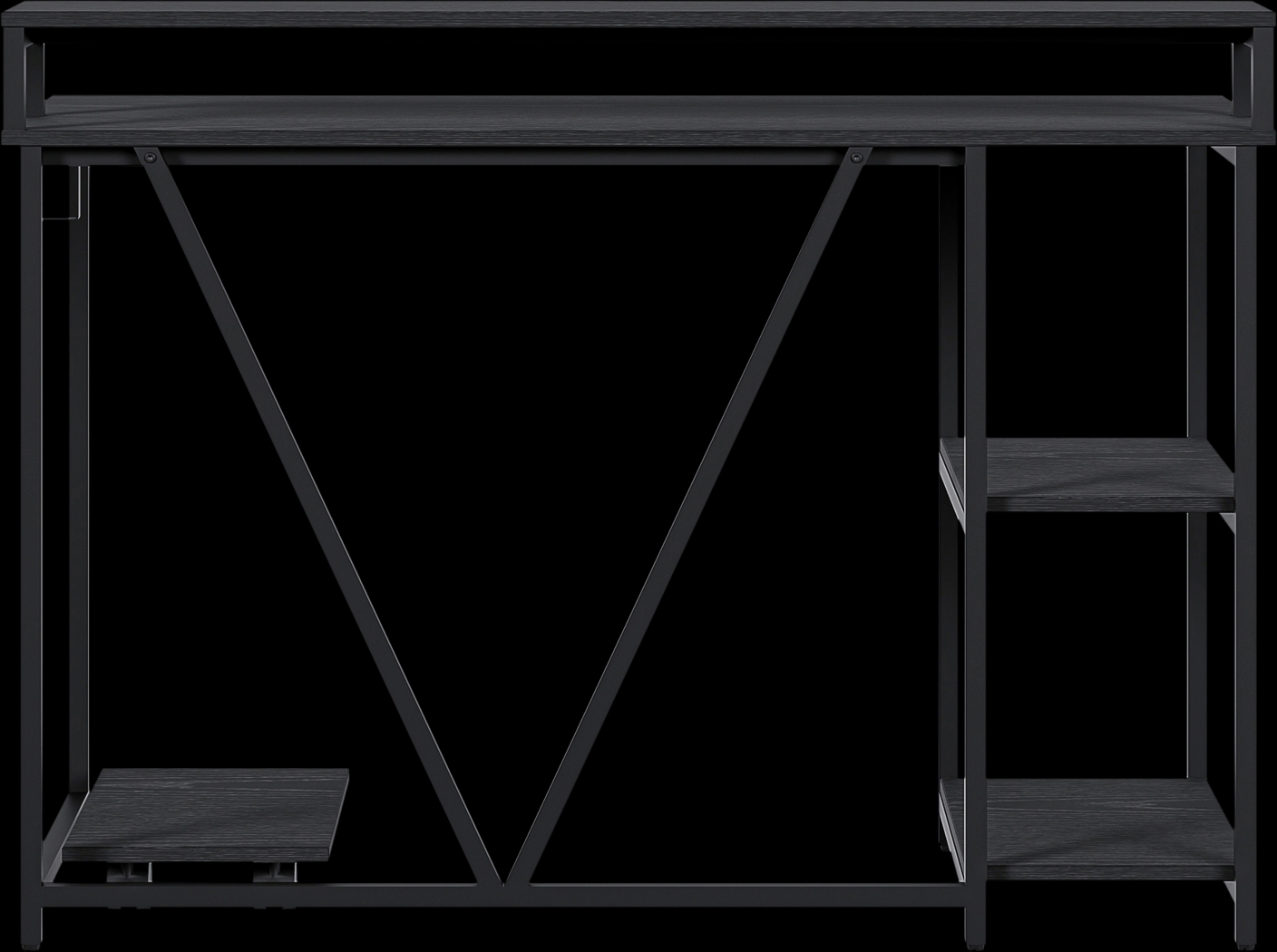 Lagadi Black Writing Desk - Thumbnail - Image 6