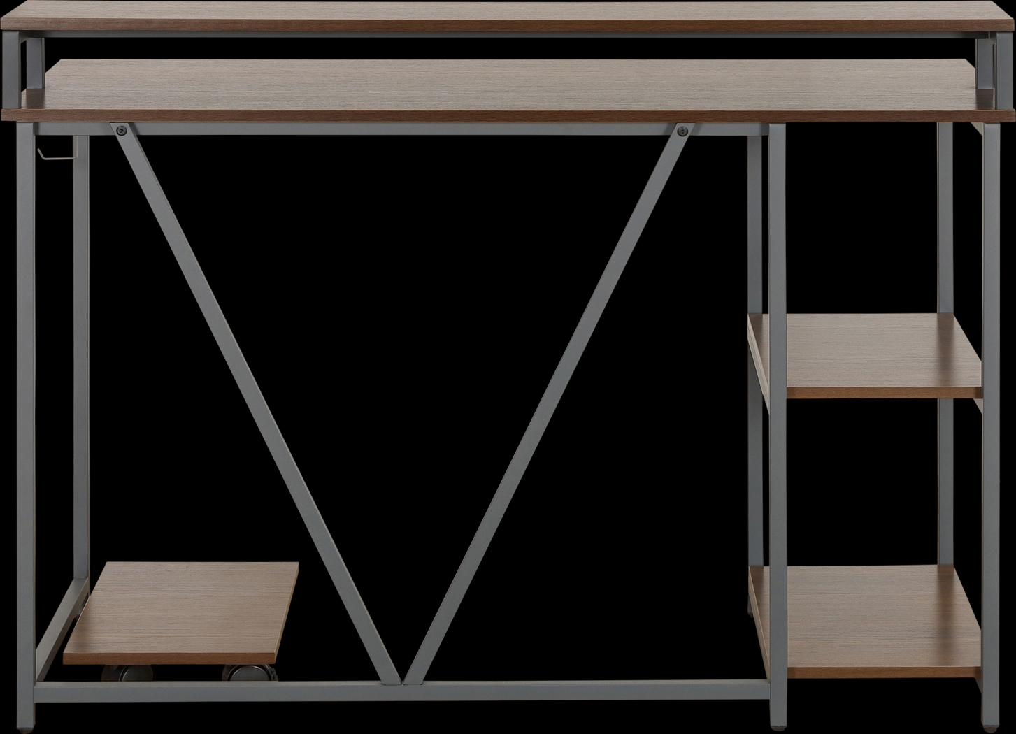 Lagadi Walnut Writing Desk - Thumbnail - Image 11