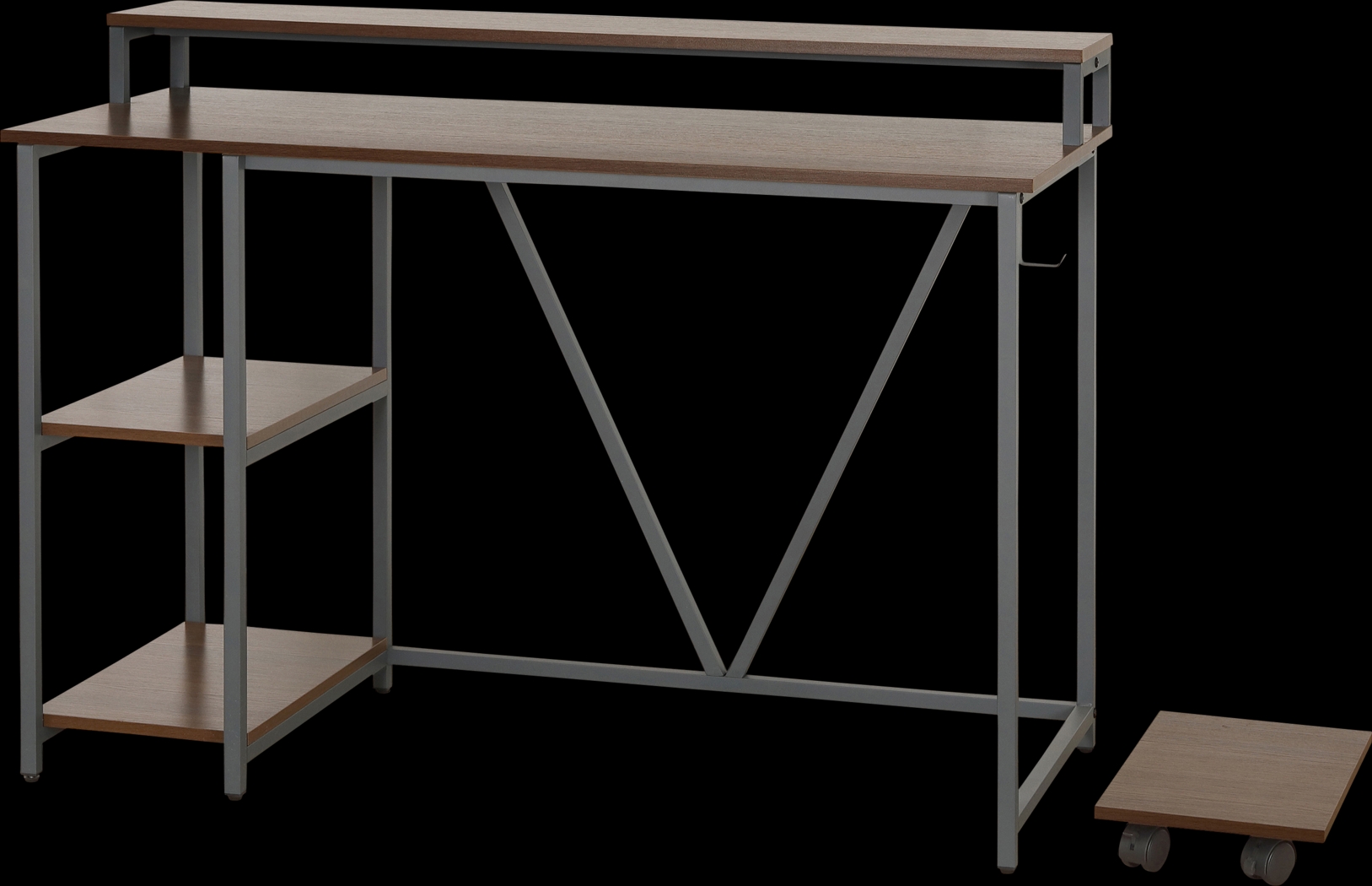 Lagadi Walnut Writing Desk - Thumbnail - Image 8