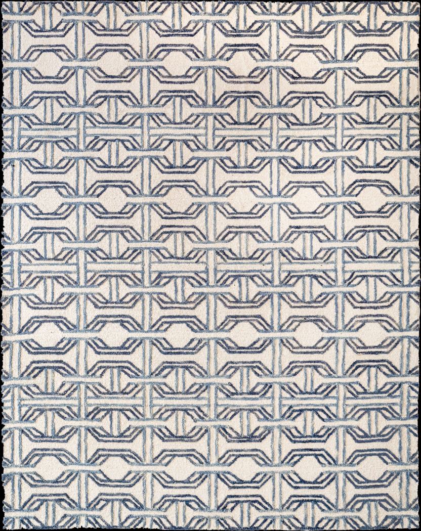 Lageo Blue 5' x 8' Rug - Thumbnail - Image 1
