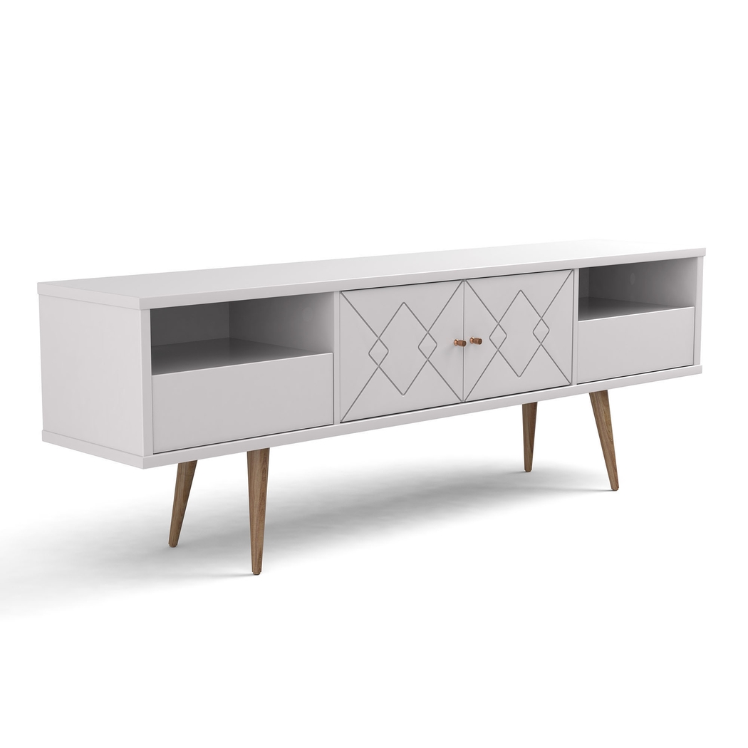 Lagonia White 71 In. Console - Thumbnail - Image 5