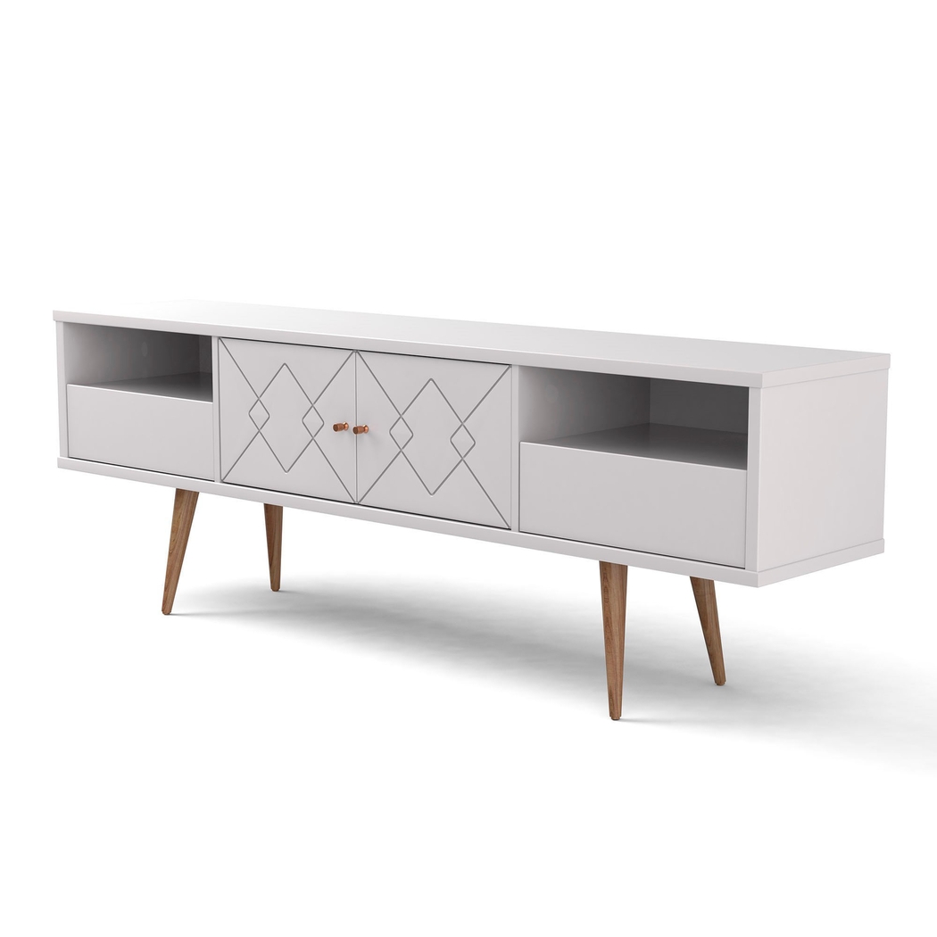 Lagonia White 71 In. Console - Thumbnail - Image 6