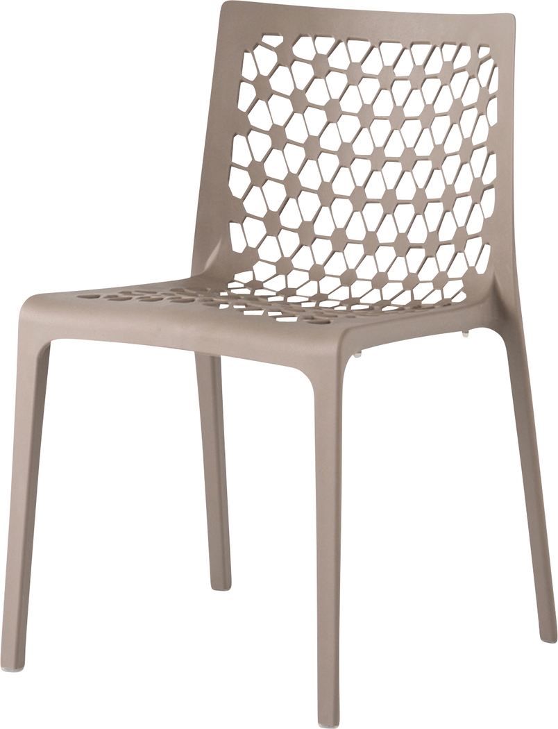 Lagoon Milan Gray Outdoor Dining Chair, Set of 2 - Thumbnail - Image 3
