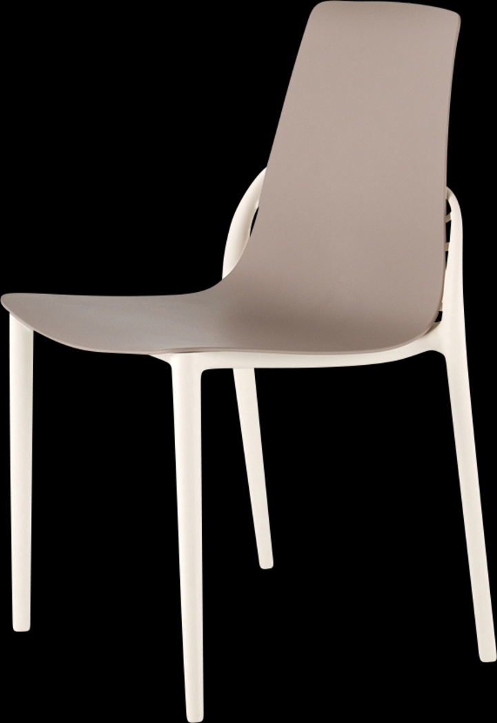 Lagoon Papillon Gray Outdoor Dinning Chair, Set of 2 - Thumbnail - Image 3