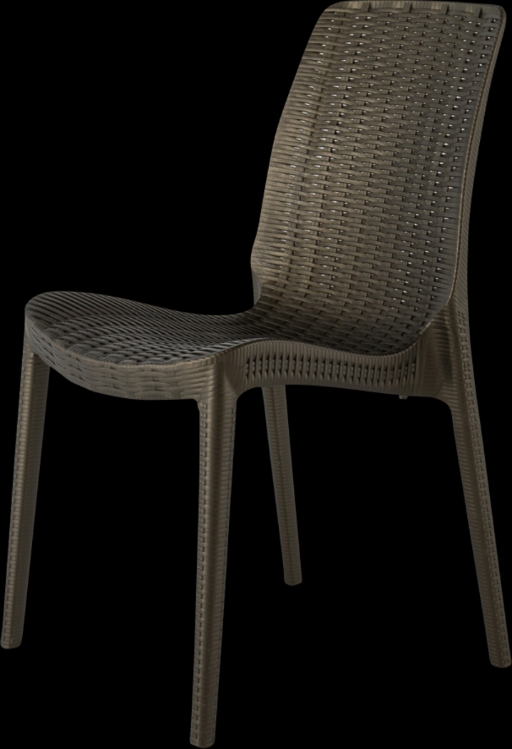 Lagoon Rue Bronze Outdoor Dining Chair, Set of 2 - Thumbnail - Image 3