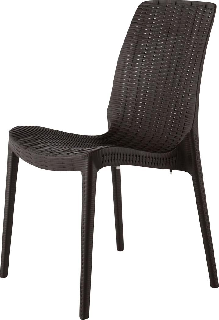 Lagoon Rue Brown Outdoor Dining Chair, Set of 2 - Thumbnail - Image 7