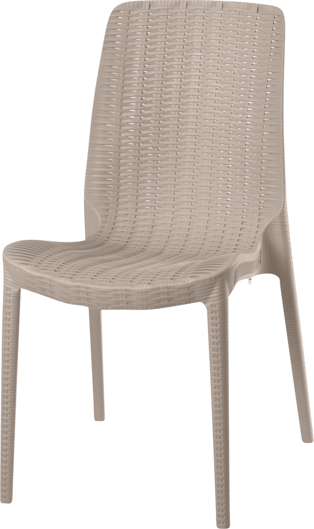 Lagoon Rue Gray Outdoor Dining Chair, Set of 2 - Thumbnail - Image 5