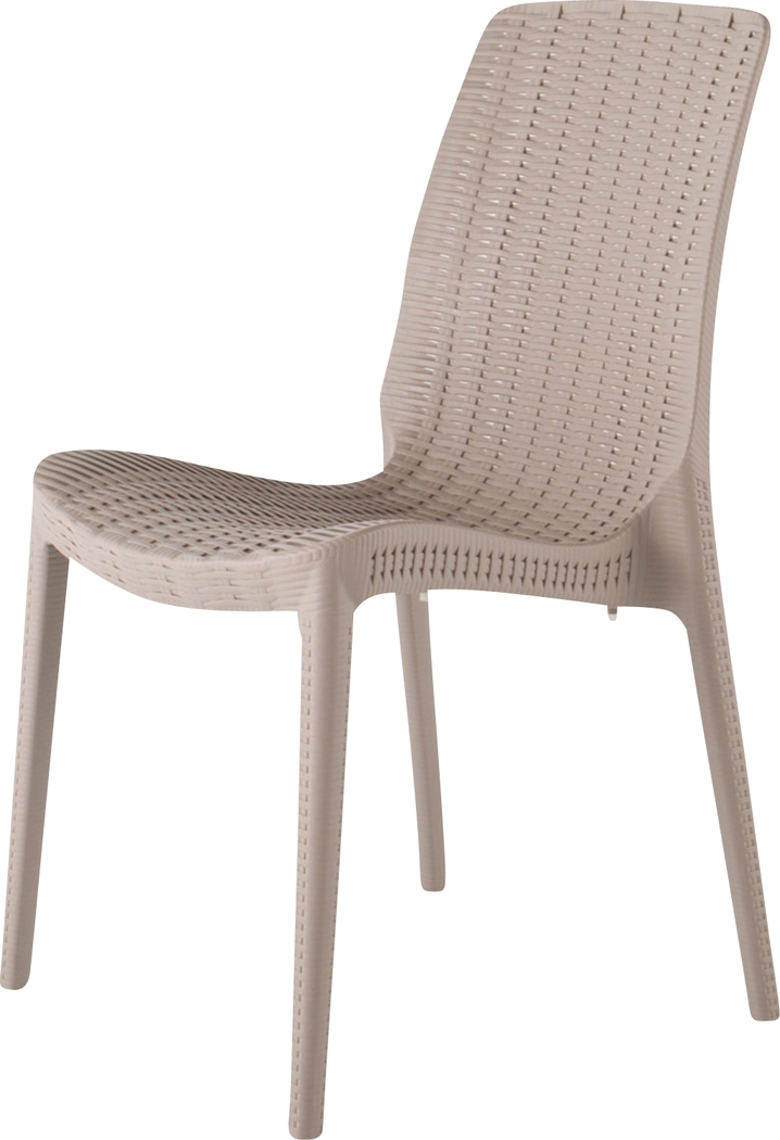 Lagoon Rue Gray Outdoor Dining Chair, Set of 2 - Thumbnail - Image 6