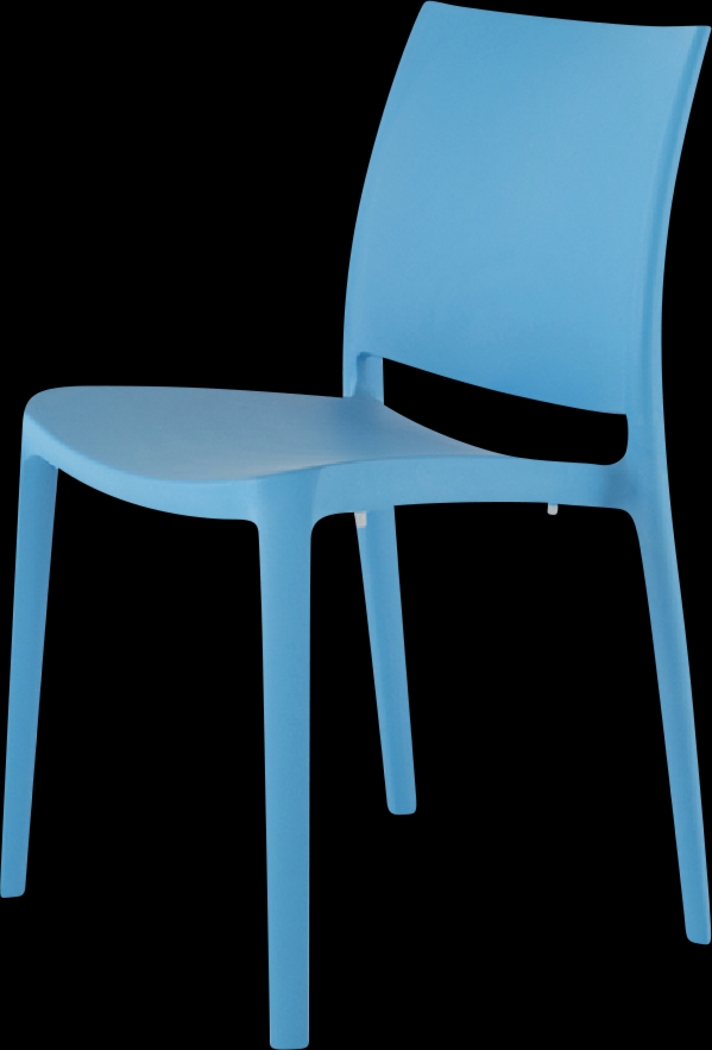 Lagoon Sensilla Blue Outdoor Dining Chair, Set of 2 - Thumbnail - Image 2