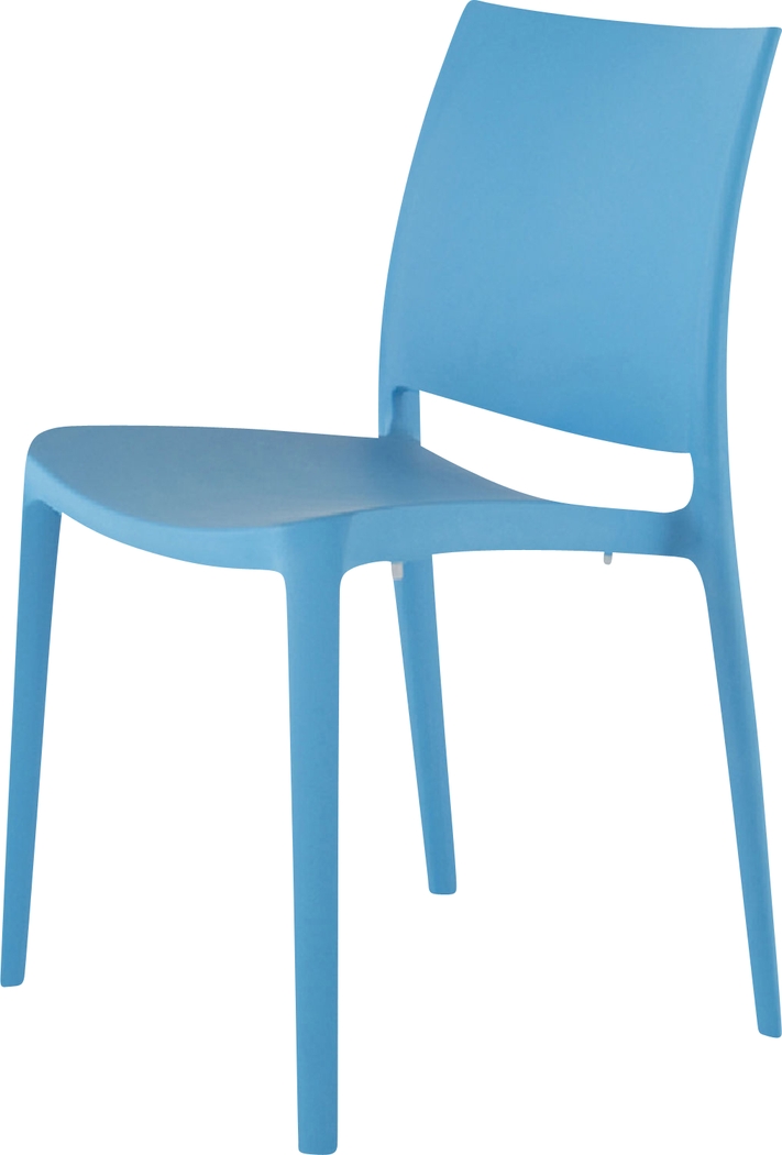 Lagoon Sensilla Blue Outdoor Dining Chair, Set of 2 - Thumbnail - Image 4