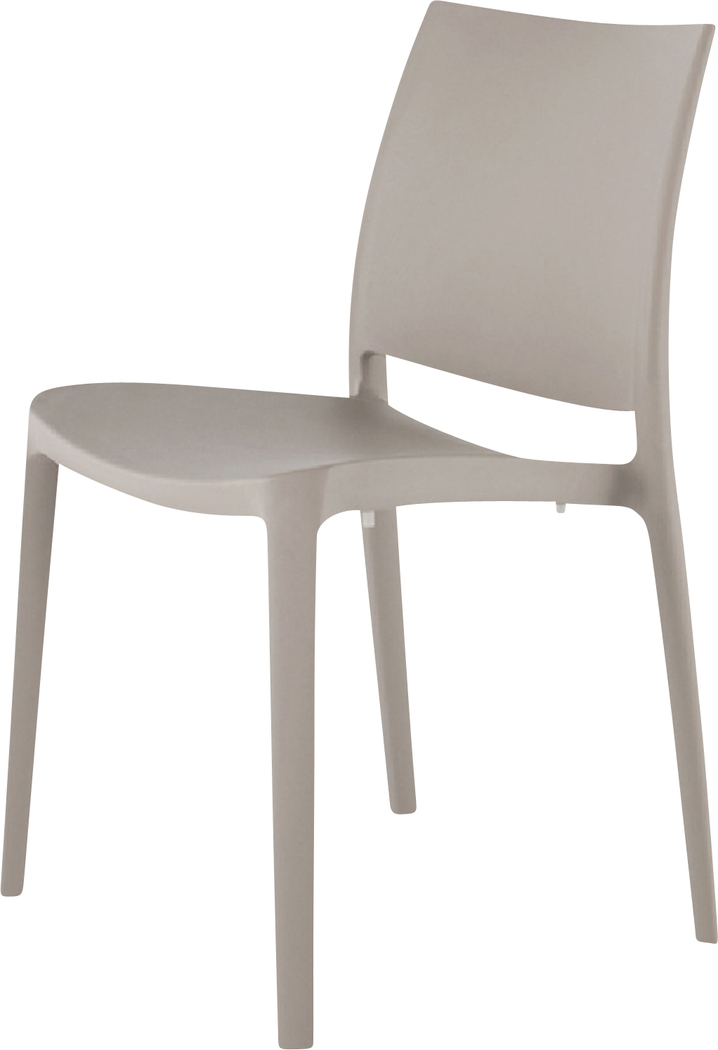 Lagoon Sensilla Gray Outdoor Dining Chair, Set of 2 - Thumbnail - Image 3