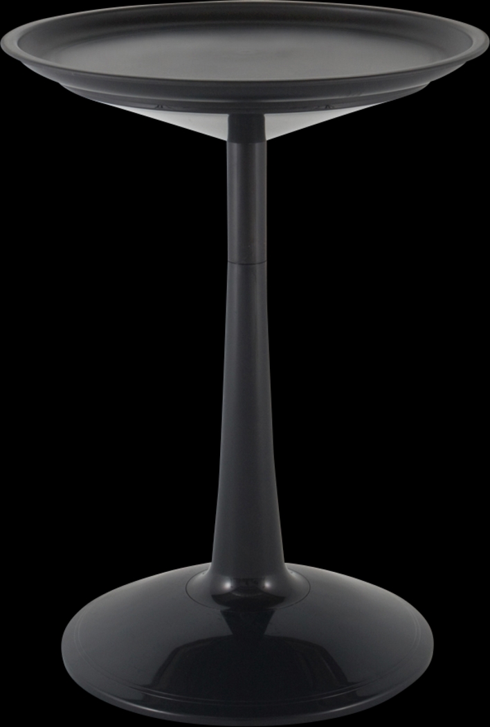 Lagoon Sprout Black Adjustable Outdoor Side Table - Thumbnail - Image 1