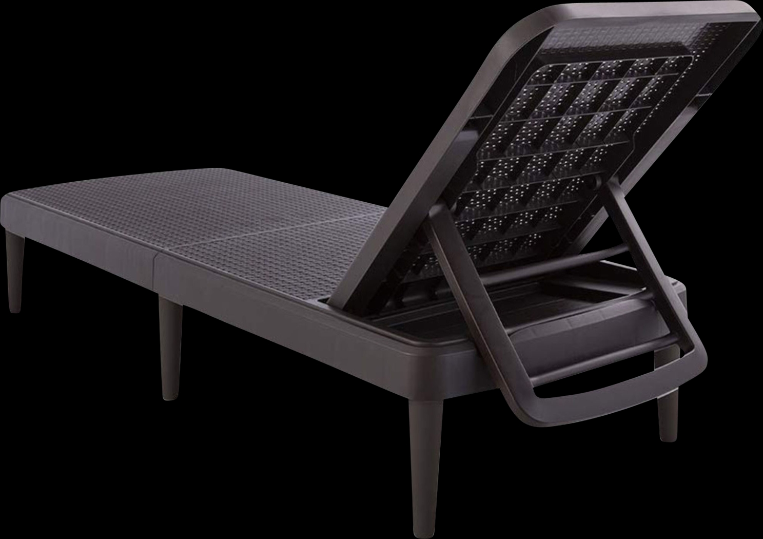 Lagoon Tahiti Brown Outdoor Chaise Lounge - Thumbnail - Image 3