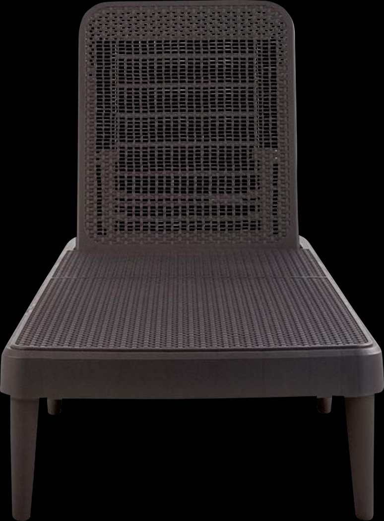 Lagoon Tahiti Brown Outdoor Chaise Lounge - Thumbnail - Image 4