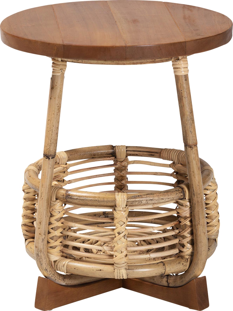 Lagoonfly Light Brown End Table - Thumbnail - Image 5