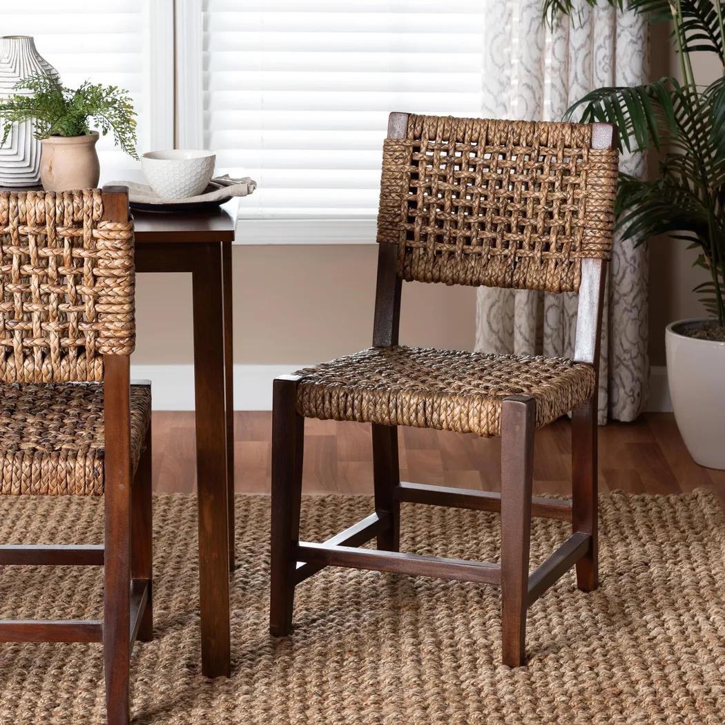 Lagoonstone Brown Dining Chair - Thumbnail - Image 2