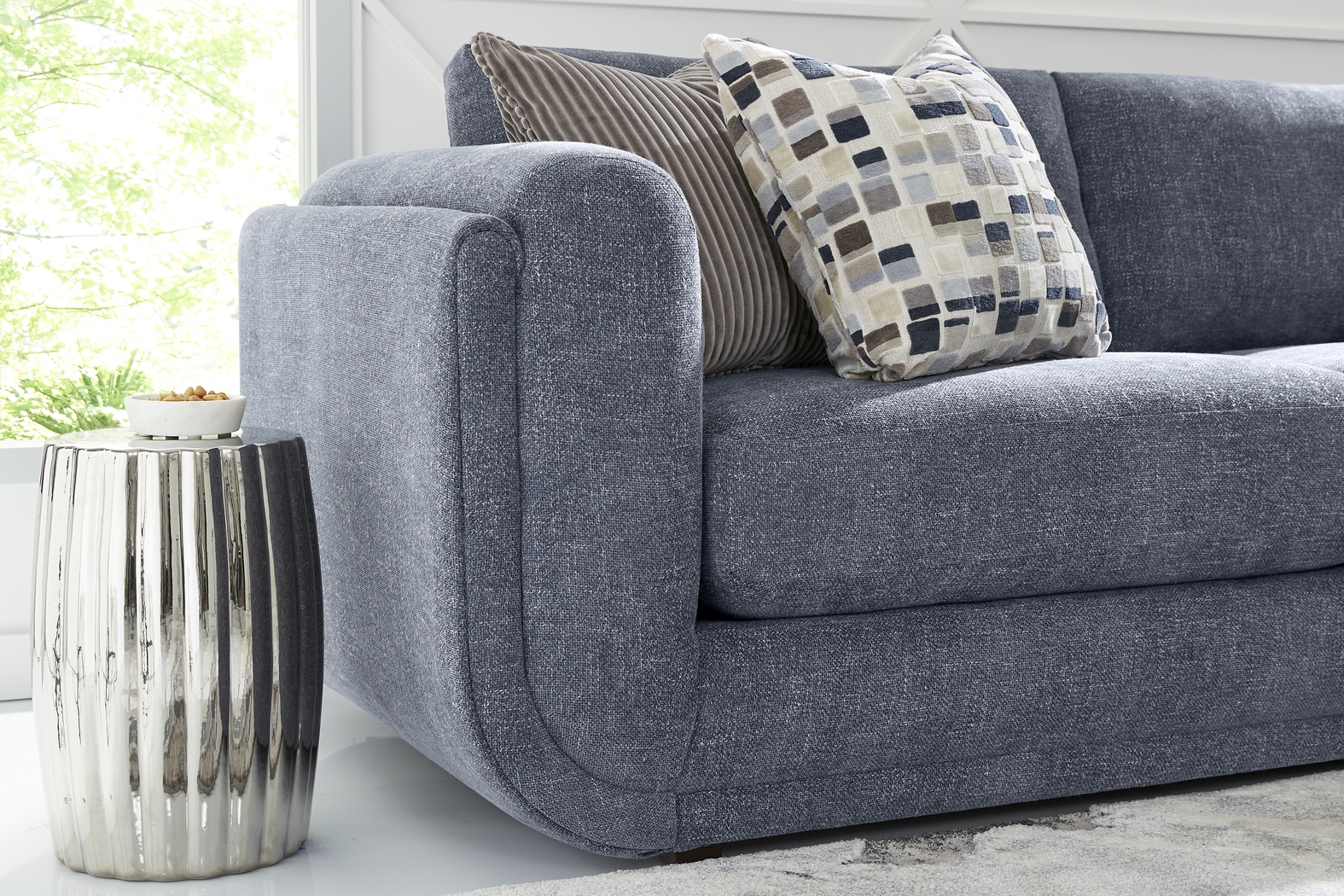 Laguna Hills Indigo 2 Pc Sectional - Thumbnail - Image 4