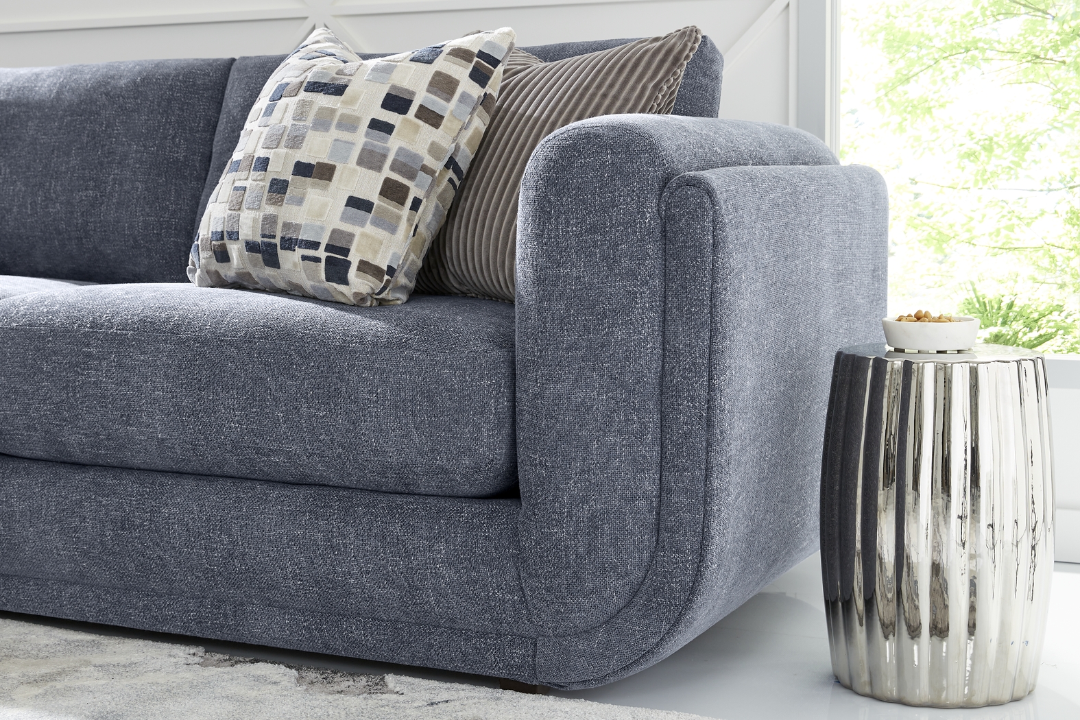 Laguna Hills Indigo 2 Pc Sectional - Thumbnail - Image 4