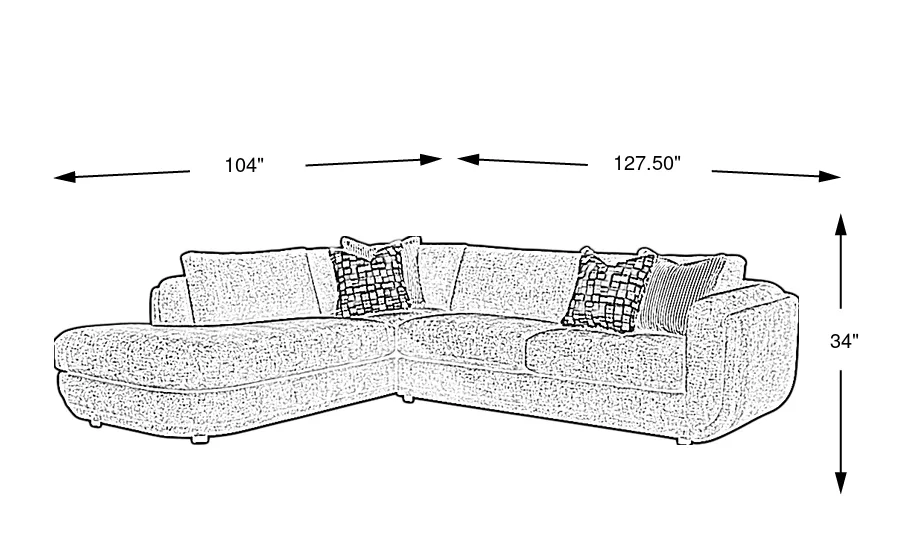 Dimension Image. Please refer to the Dimension Tab on this page for dimension details.