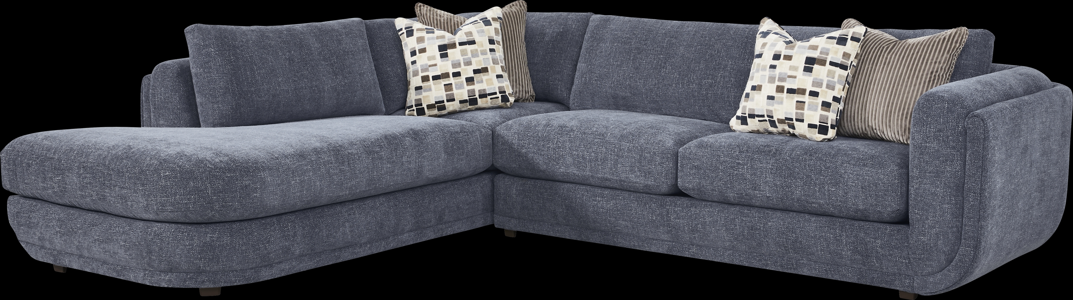 Laguna Hills Indigo 2 Pc Sectional - Thumbnail - Image 1